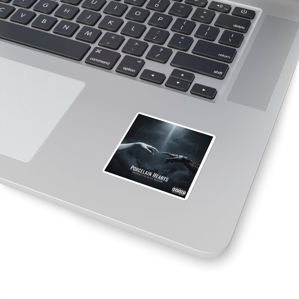 PORCELAIN HEARTS Album Art Sticker - Chapter I: The Silent Requiem