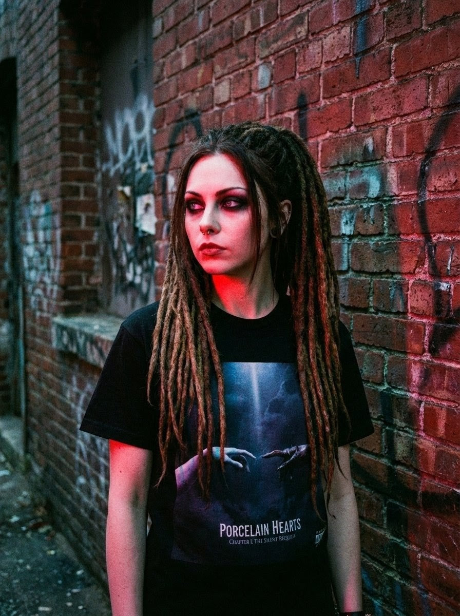 PORCELAIN HEARTS: Official Chapter: I Album Art T-Shirt