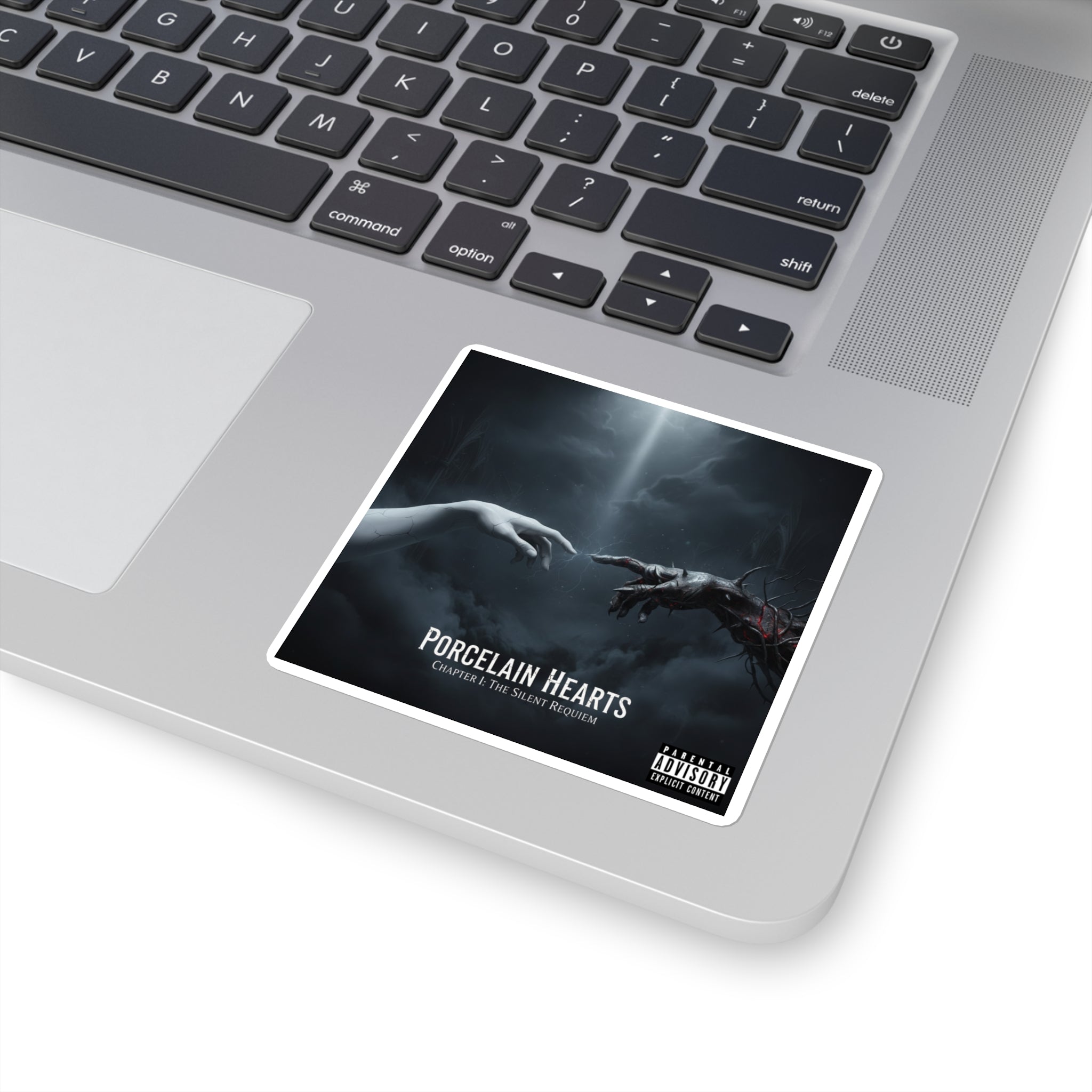 PORCELAIN HEARTS Album Art Sticker - Chapter I: The Silent Requiem