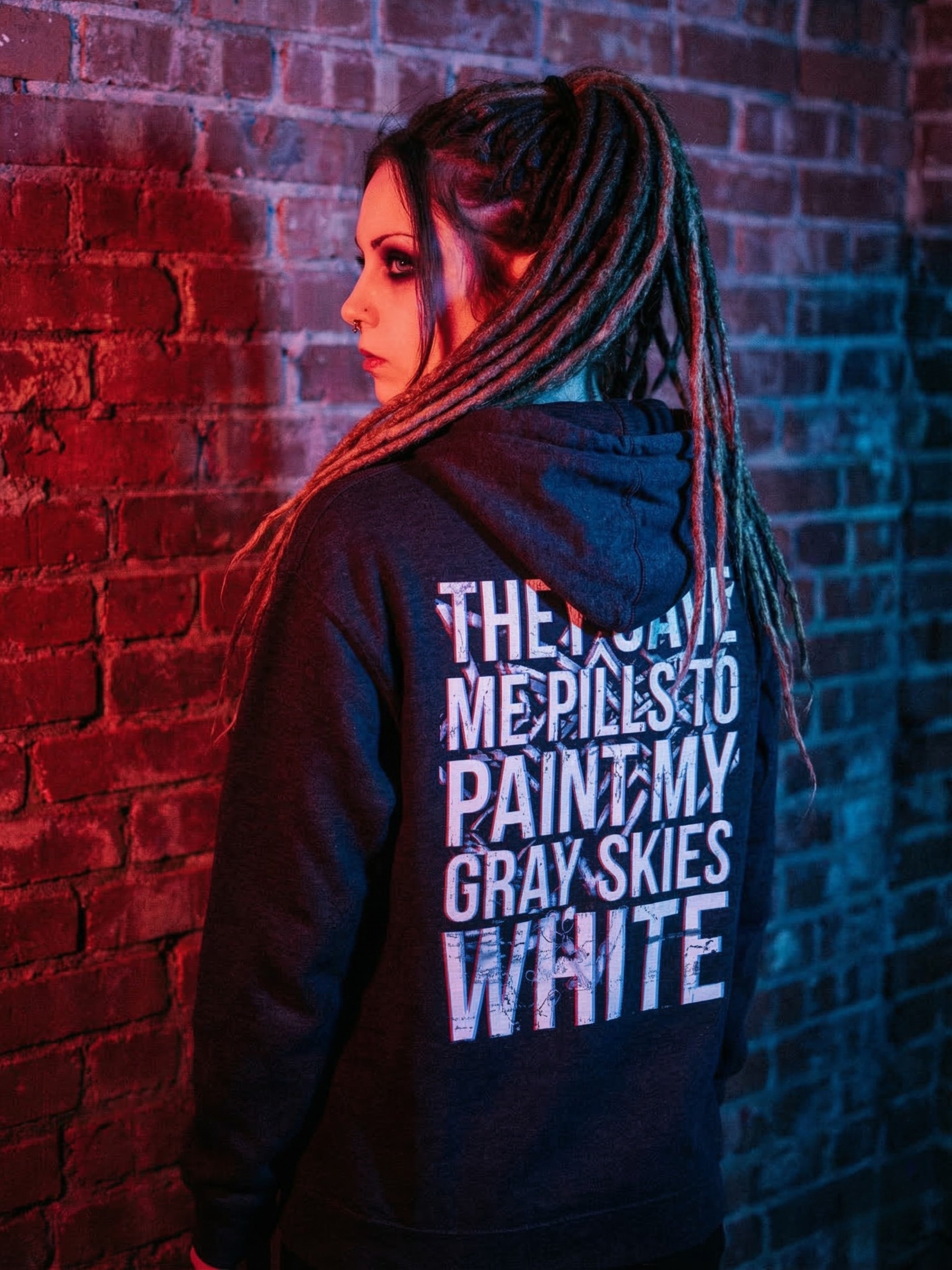 PORCELAIN HEARTS: "The Numb Prescription" Official Premium Hoodie